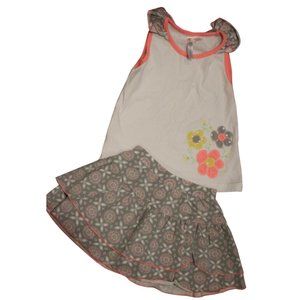 2/$20 🏷 Tangerine Sky Outfit Size 2T